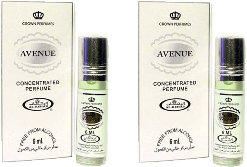 AL REHAB Avenue Pack of 2 Floral Attar