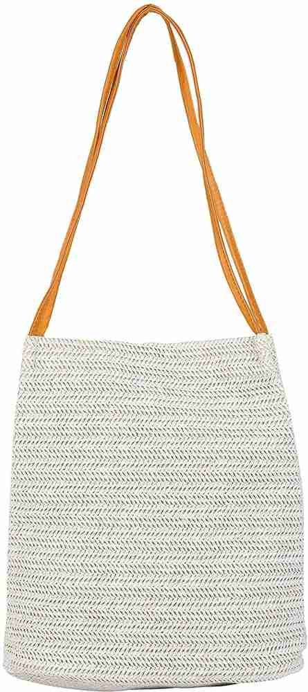 Flipkart Mumuso Straw Tote Bag for Women Waterproof Multipurpose Bag Multipurpose Bag