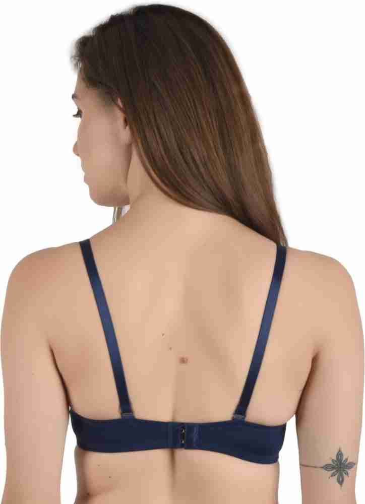 Zylum Fashion Backless Push Up Bra with Detachable Straps Women T