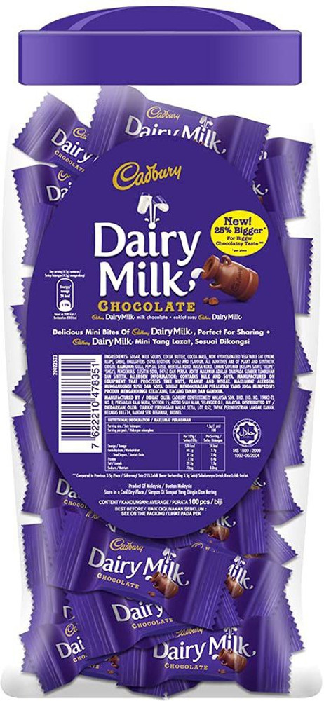 Mini deals dairy milk
