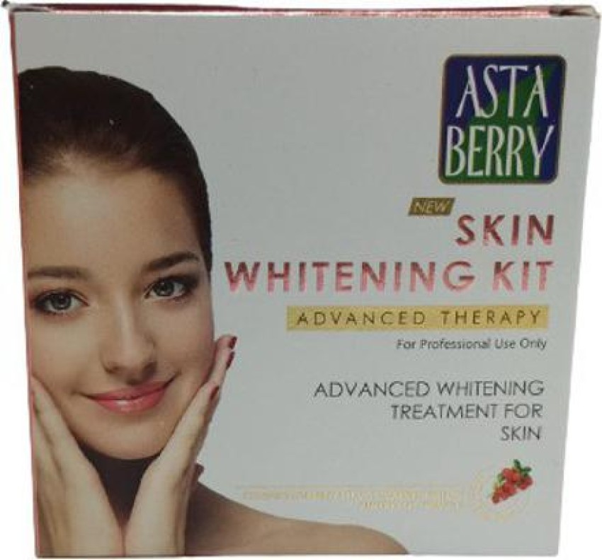 ASTABERRY Skin Whitening Facial Kit with Mulberry Extract and