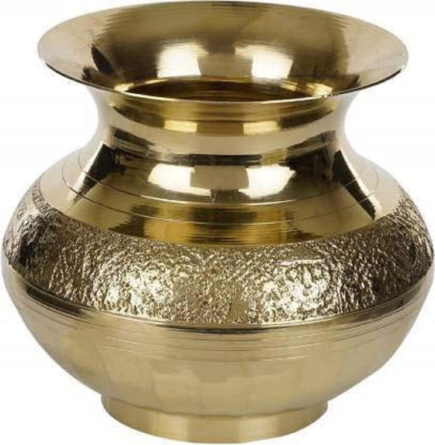 Brass Kalash Pot for Indian Traditional Pooja Items