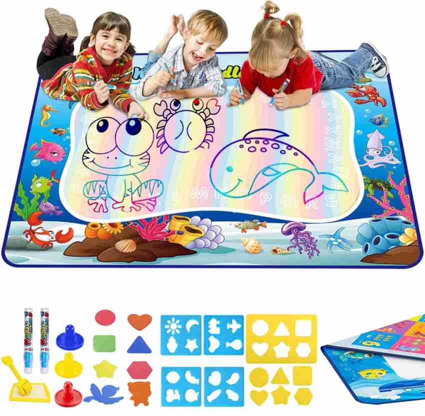 Magical Aqua Doodle Mat Reusable - EducationalToys.pk