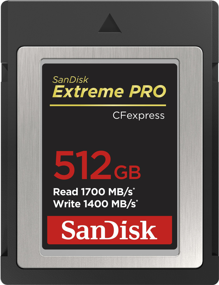 SanDisk Extreme Pro 512 GB Type B UHS Class 3 1500 MB s Memory
