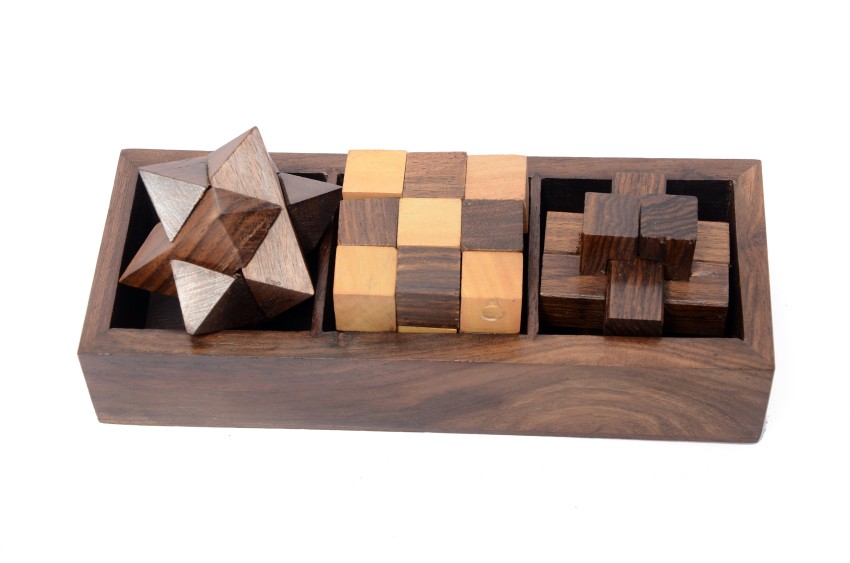 Wooden Art Brain Cubes/Twist Puzzles/Twist Puzzles for sale