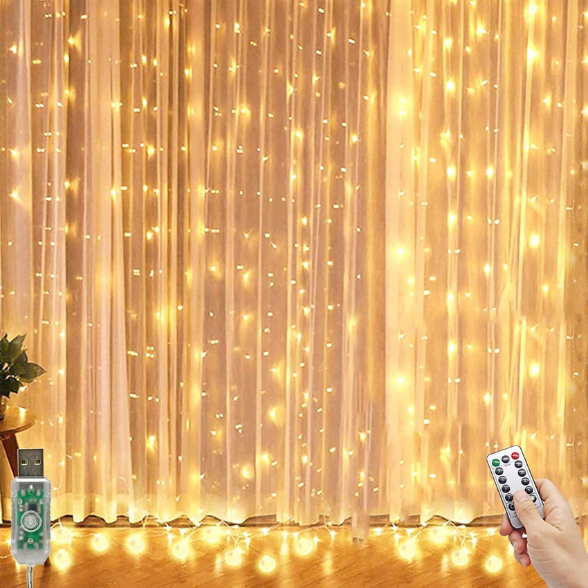 Party Propz 20 LEDs 3 m White Steady String Rice Lights