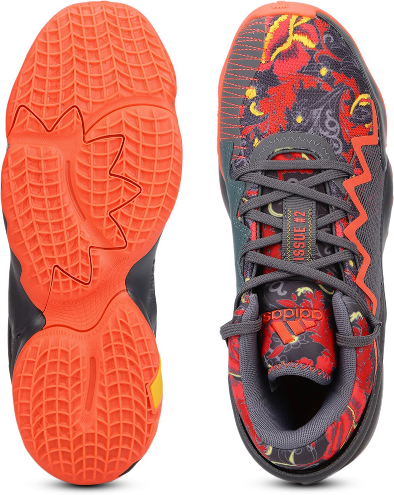 ADIDAS D.O.N. Issue 2 GCA Floral Basketball Shoes For Men