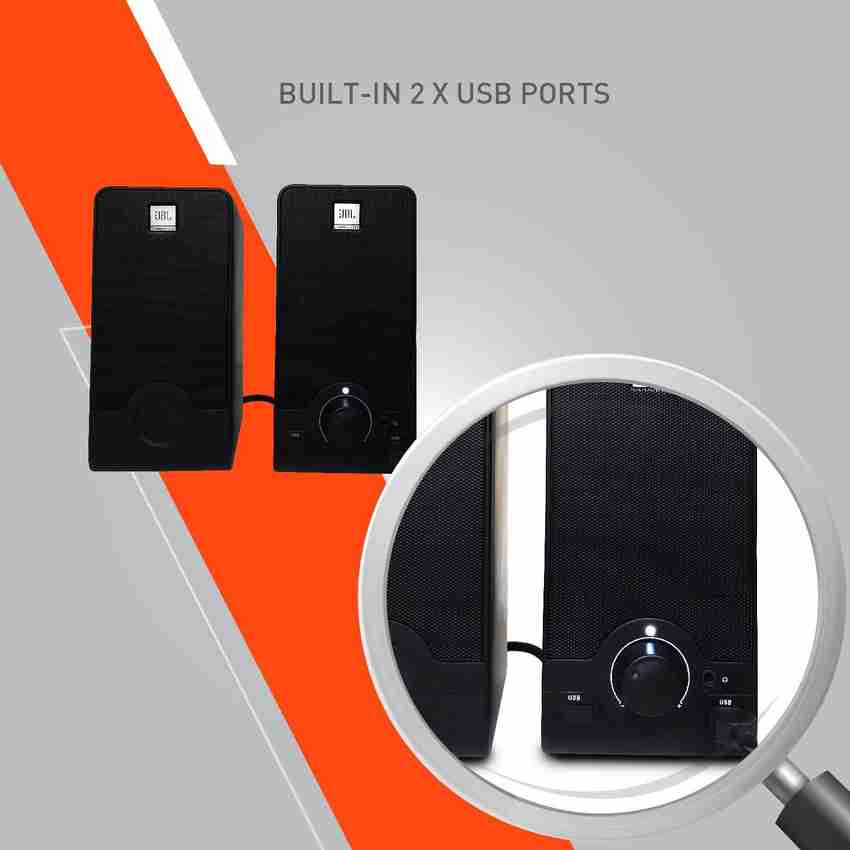 Desktop speaker with microphone top