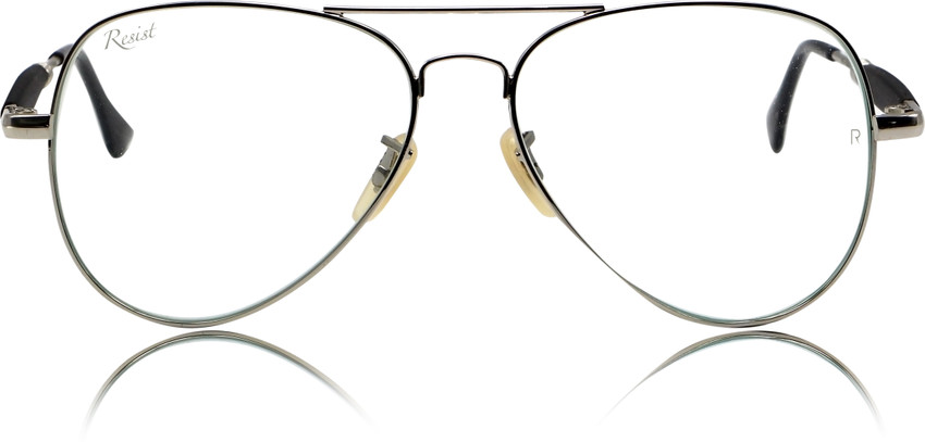 Clear deals aviator sunglasses