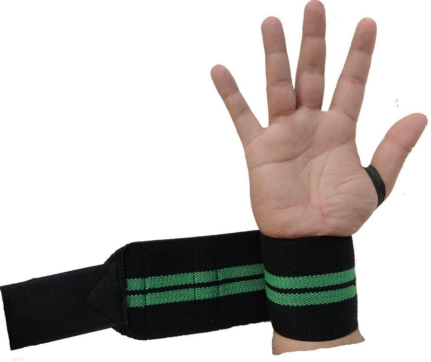 KOBO Power Weight Lifting Training Gym Straps With Thumb