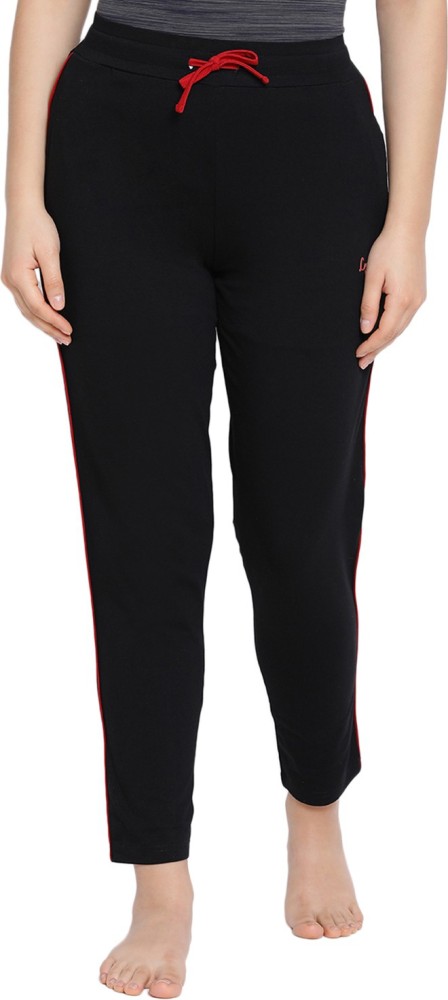 Lyra Solid Women Black Track Pants - Buy Lyra Solid Women Black Track Pants  Online at Best Prices in India