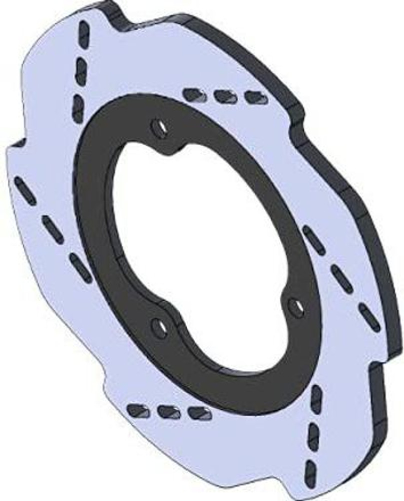 harddo Rear Brake Disc Plates Compatible for TVS Apache RTR Models