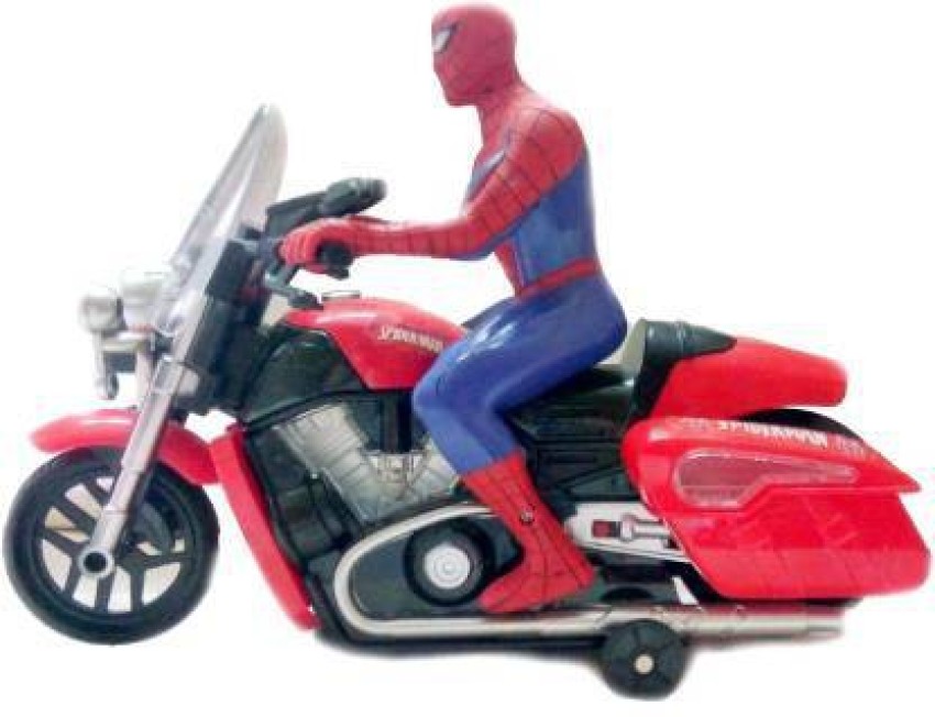 Spiderman battery sales powered motorbike