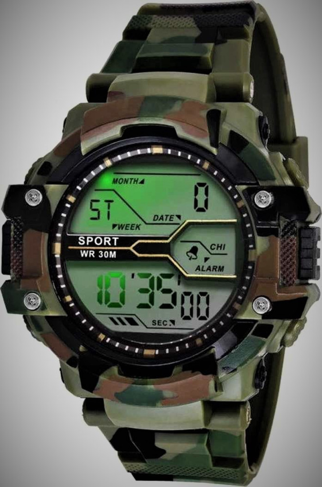 Army print watch hot sale