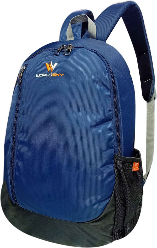 WORLDSKY Men s Bagpacks 20 L Laptop Backpack Blue Price in India Flipkart