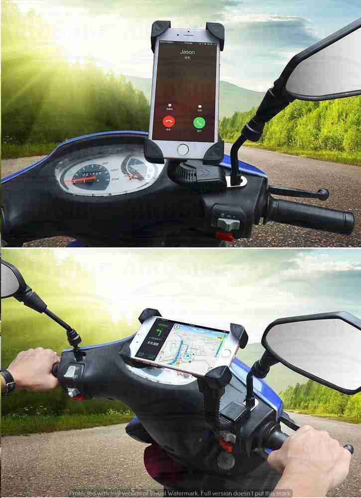 Phone stand 2025 for scooty
