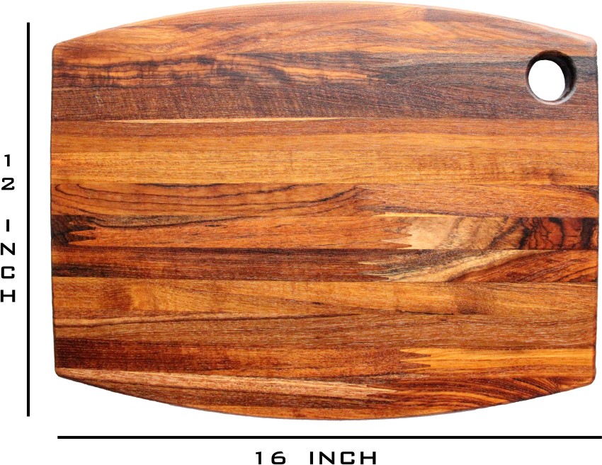 India.Curated. Wooden Chopping Board - 16.5 x 9.5