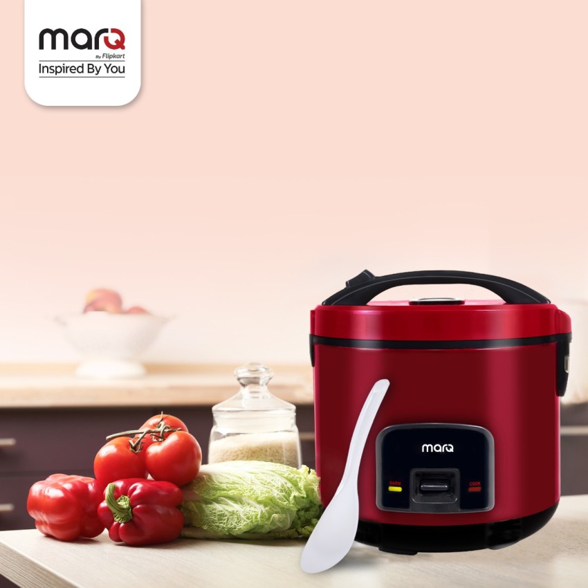 MarQ by Flipkart Deluxe Electric Rice Cooker with Steaming Feature