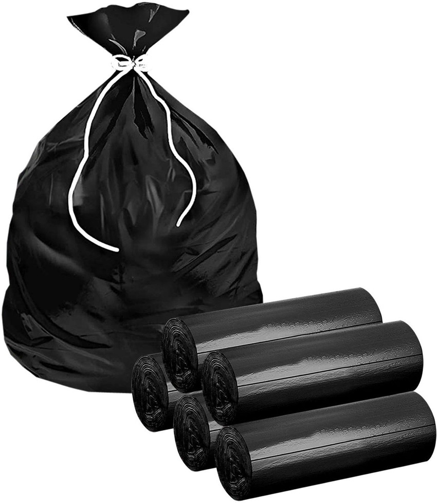 KUBER INDUSTRIES Jumbo 50 Biodegradable Garbage Bags Dustbin Bags