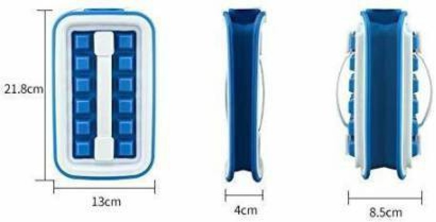 2PC 6 Mini Ice Cube Tray Candy Maker Mold Silicone Grid Small DIY