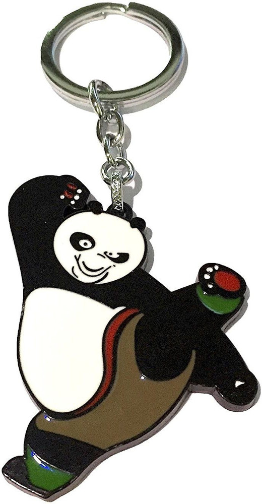 RVM Toys Metal Premium Kung Fu Panda Keychain with realistic