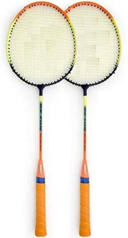 Buy Bronex Multicolour Badminton kit Set Of 2 Piece Racquet with 10 Piece  Plastic ShuttleCock And 1 skipping rope free Online at Best Prices in India  - JioMart.
