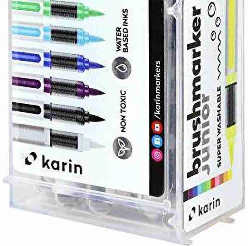 Karin Brushmarker PRO Junior 12pc 11 Basic colors + blender Set