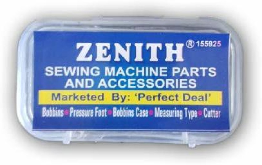 ZENITH 5pcs Clear Sewing Plastic spools bobbins for Brother Sewing