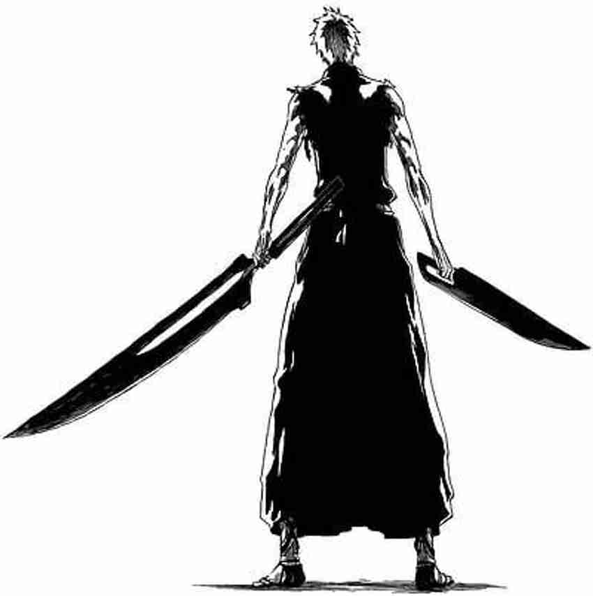 Ichigo Anime Bankai Bleach Kurosaki Manga Tensa Zangetsu Vasto Lorde Matte  Finish Poster Paper Print - Animation & Cartoons posters in India - Buy  art, film, design, movie, music, nature and educational