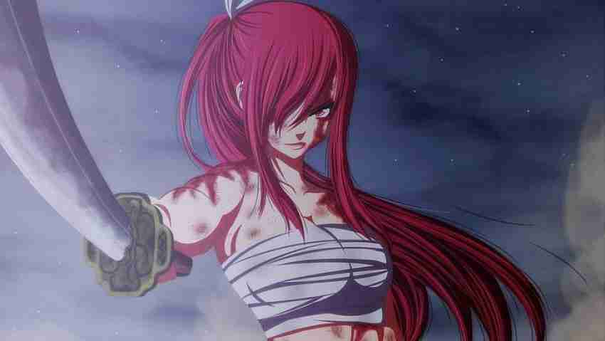 Fairy Tail Erza Scarlet Anime JDM Anime Car Window Decal Sticker