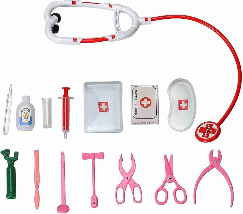 Happy Hues Pretend Play Doctor s Set with working Stethoscope