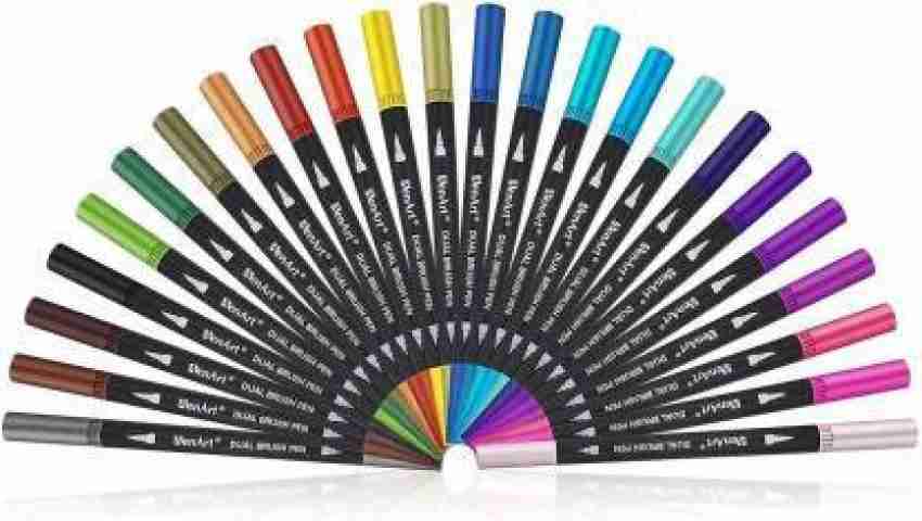 DOMS Aqua (12,24) Colour Sketch Pens – TheKalamStore