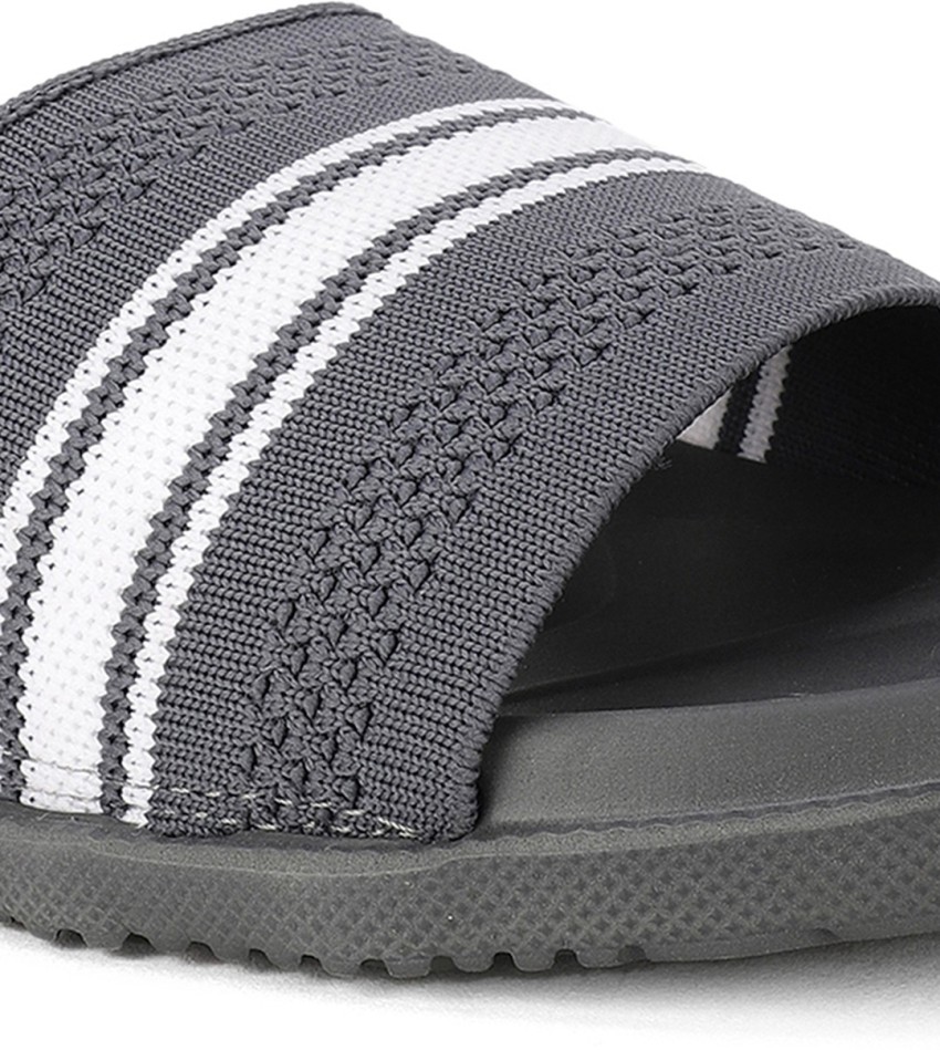 Mens best sale grey slides