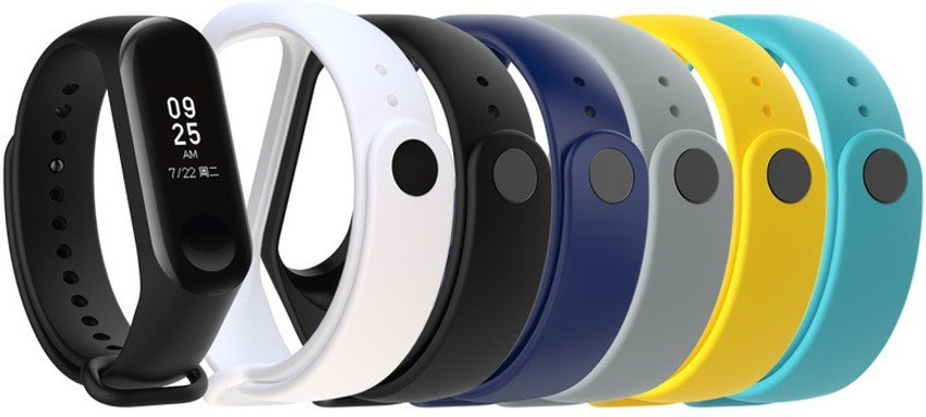AUDICE Mi Band 3 4 strap combo Combo of 6 pack Xiaomi Mi Band 3