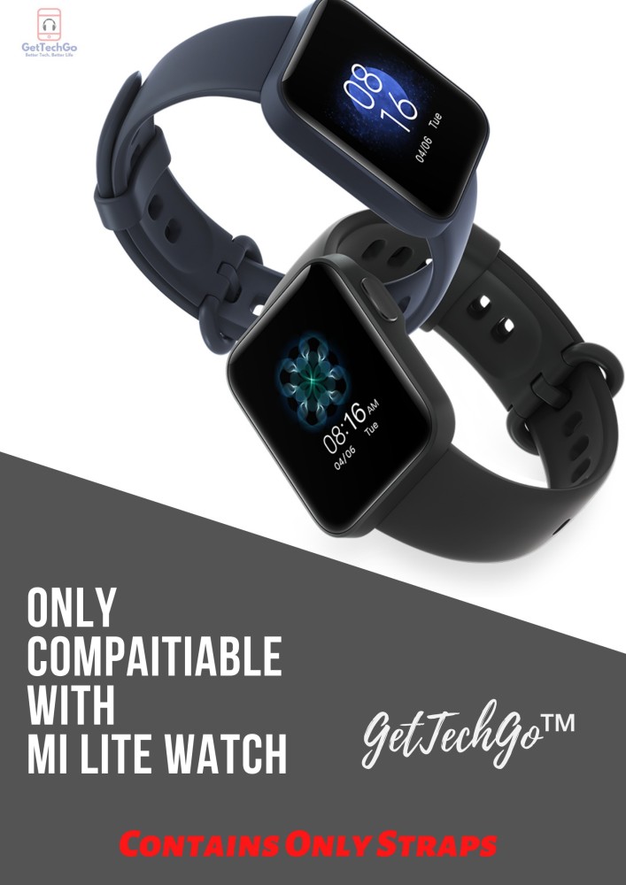 Buy SwapME Silicone Smart Watch Straps for Xiaomi Mi Watch Lite
