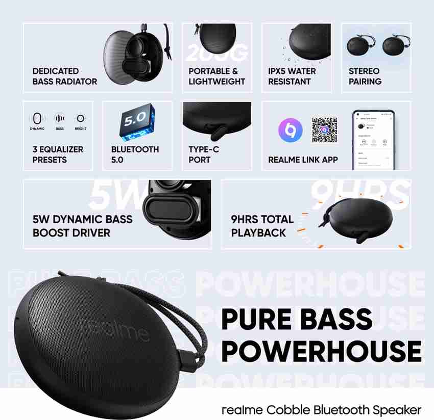 Bluetooth speaker with bass sales radiator