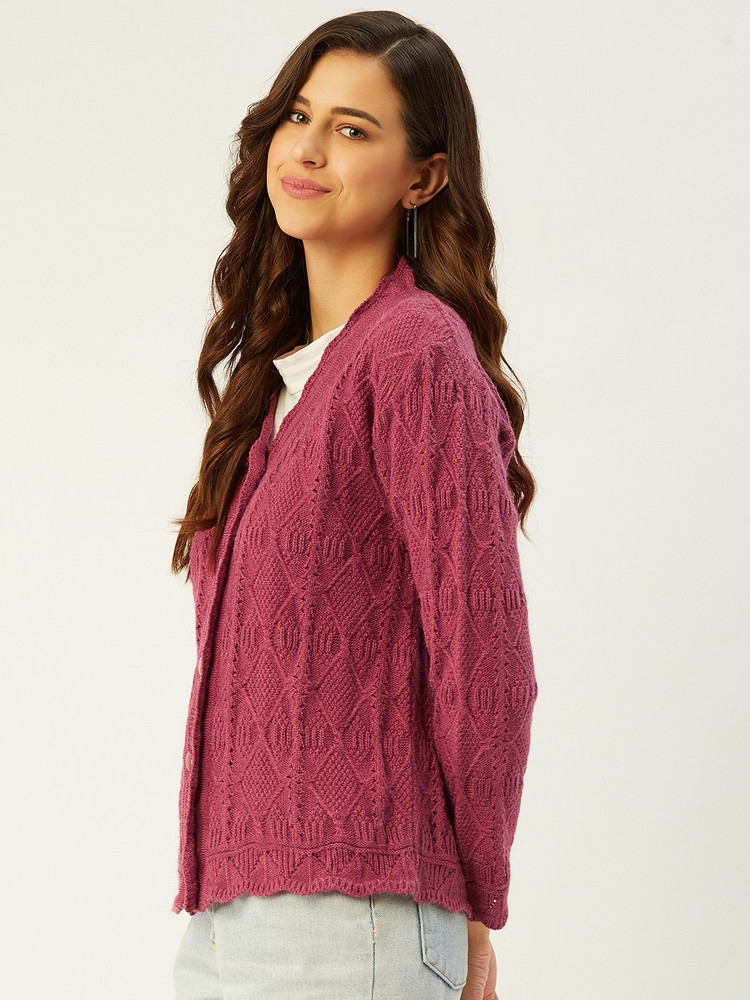 Pink sales maroon sweater