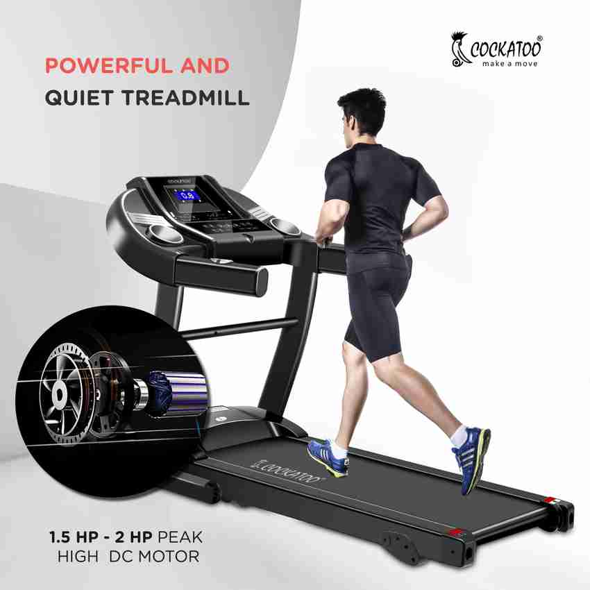 COCKATOO CTM05 2 HP Peak Multi Function Motorized Treadmill Buy COCKATOO CTM05 2 HP Peak Multi Function Motorized Treadmill Online at Best Prices in India Sports Fitness Flipkart