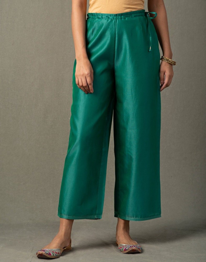 Fabindia Regular Fit Women Green Trousers - Buy Fabindia Regular Fit Women  Green Trousers Online at Best Prices in India