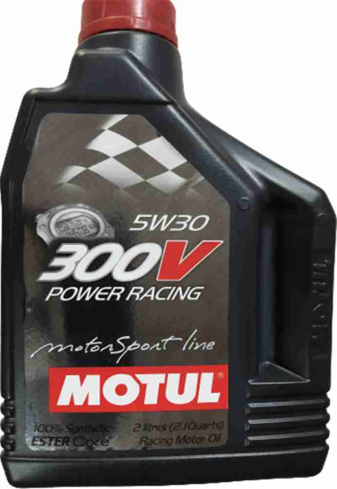 MOTUL 300V POWER RACING 5W30 100% SYNTHETIC MOTOR SPORT LINE High  Performance Engine Oil Price in India - Buy MOTUL 300V POWER RACING 5W30  100% SYNTHETIC MOTOR SPORT LINE High Performance Engine
