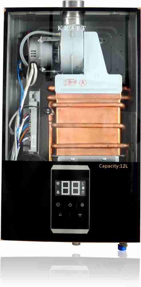 Kraft Italy 12 L Gas Water Geyser (TS 12 LTR, Black) Price in India - Buy  Kraft Italy 12 L Gas Water Geyser (TS 12 LTR, Black) online at Flipkart.com