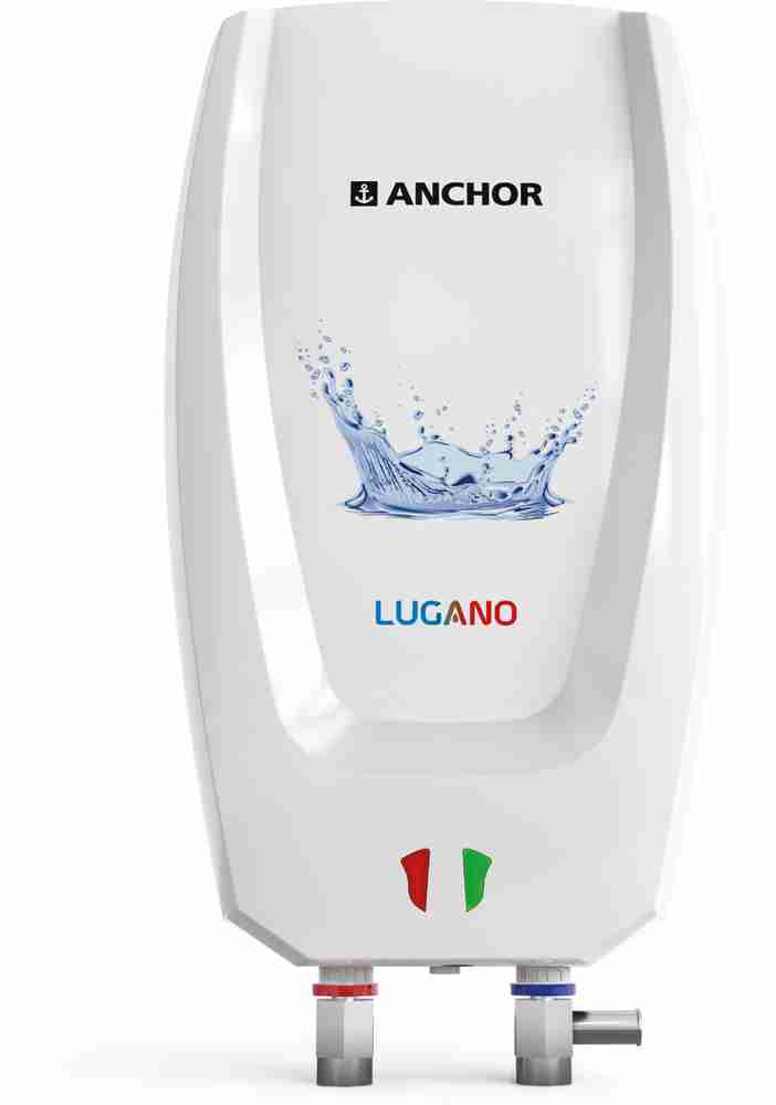 Anchor By Panasonic 3 L Instant Water Geyser (3L Lugano Instant Geyser with  advance 4 level safety, White) Price in India - Buy Anchor By Panasonic 3 L  Instant Water Geyser (3L