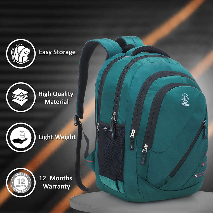Eligible STYLISH 35 LTR BACKPACK LAPTOP BACKPACK FOR 17 INCH WATER