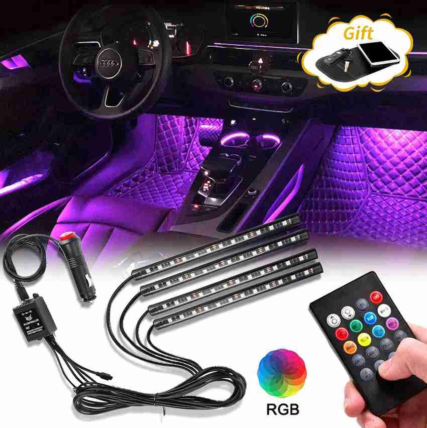 Car interior shop led lighting multicolor