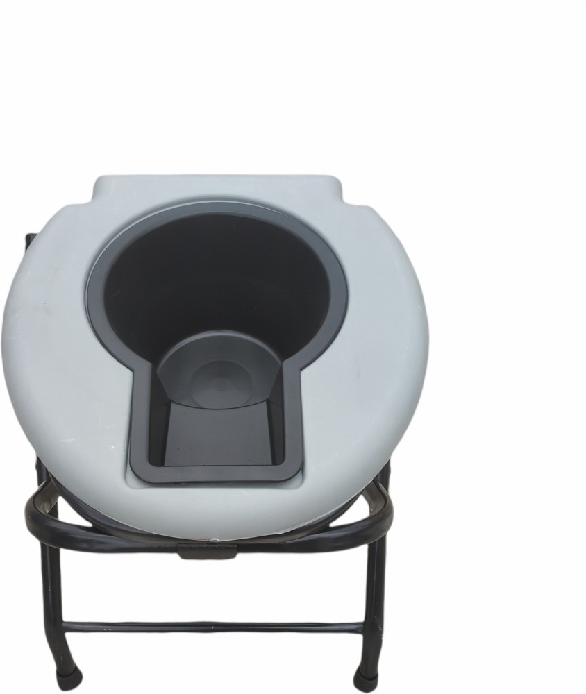 Toilet chair 2025 with pot