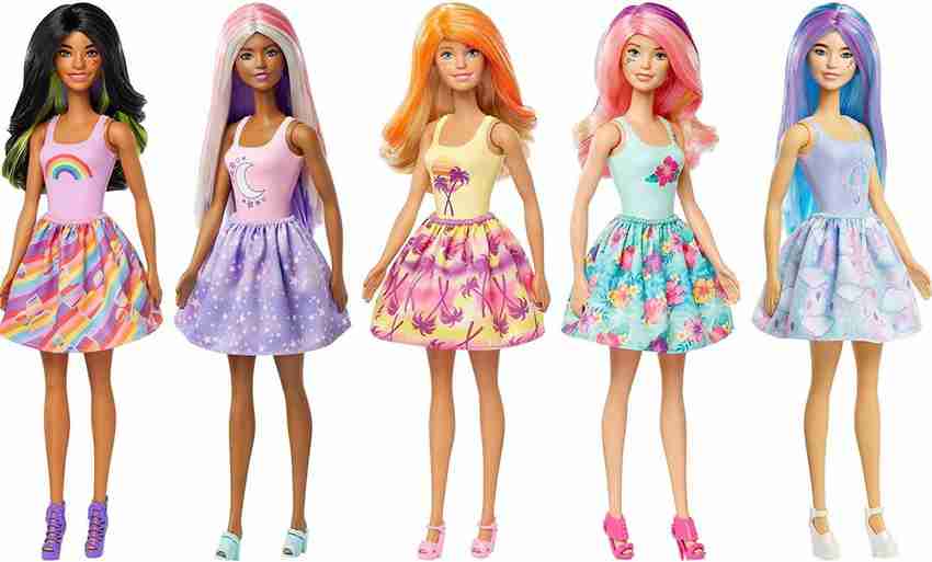 The barbie color reveal clearance dolls