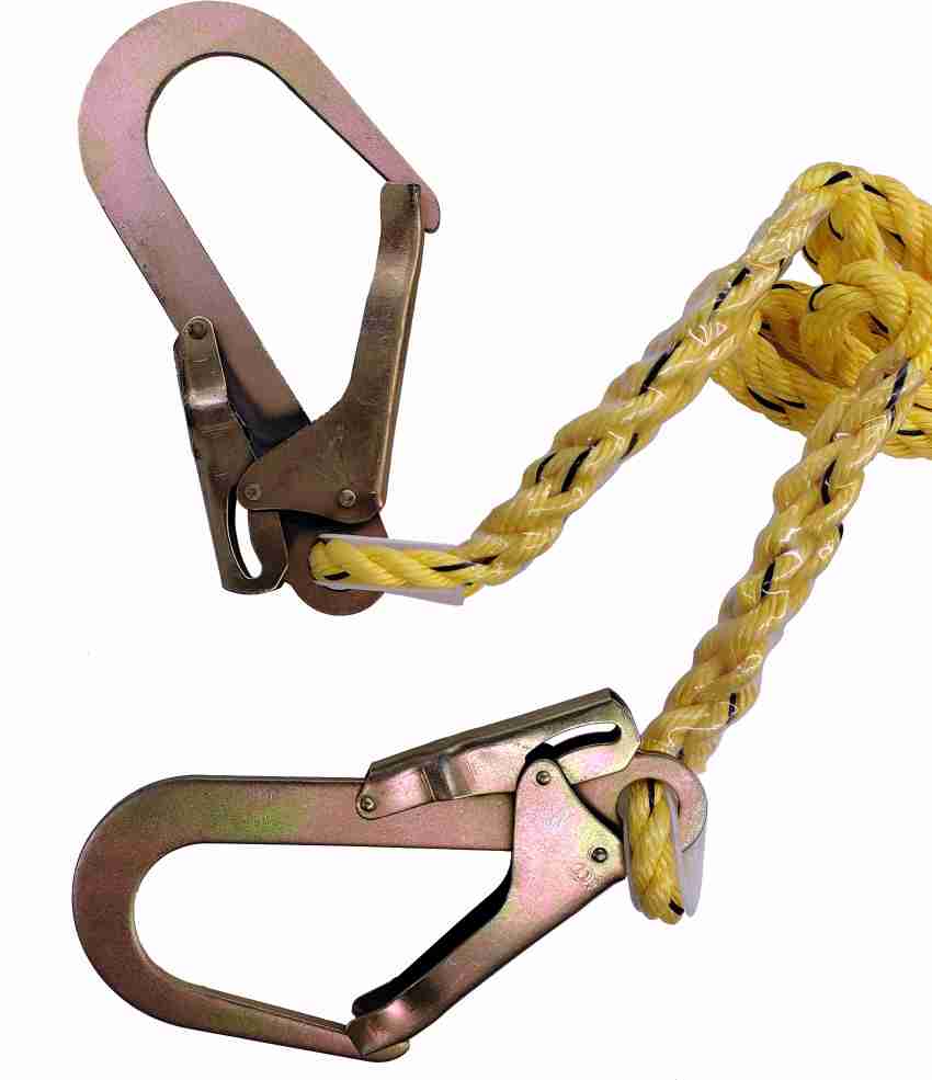 Japsin Heavy Duty Safety Belt with Auto Scaffold Hook Double Rope Full Body  Harness - Buy Japsin Heavy Duty Safety Belt with Auto Scaffold Hook Double  Rope Full Body Harness Online at