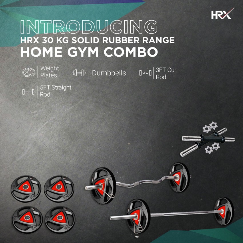 30 kg home gym set online flipkart