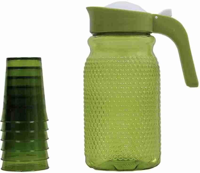 Jug - Glass Jug - Glass Jug with Lid 1.5Ltr - Transparent 1 pc