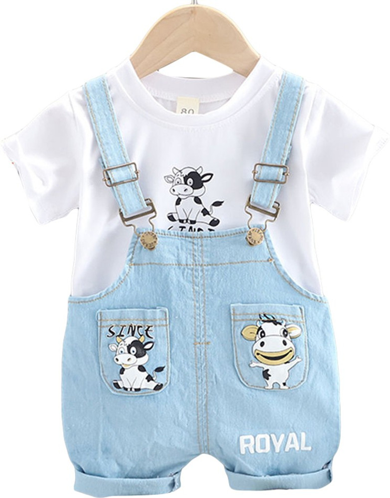 Hopscotch Baby Boys Casual T shirt Dungaree Price in India Buy Hopscotch Baby Boys Casual T shirt Dungaree online at Flipkart